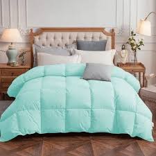 Aqua Blue Cotton Comforter
