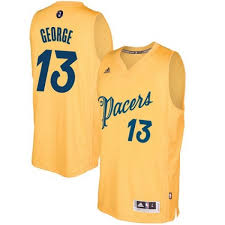 Shop the best paul george jersey, shirts and paul george gear from fanatics. Big Tall Men S Paul George Indiana Pacers Adidas Authentic Gold 2016 2017 Christmas Day Jersey