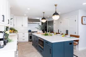 best countertops to pair with a blue