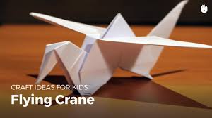 make origami easily the flying crane