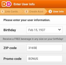 Today's top dunkin donuts promo code: Great Deal 5 Free Gift Card Free Beverage From Dunkin Donuts
