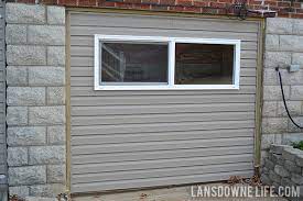 Old Garage Door With A Wall