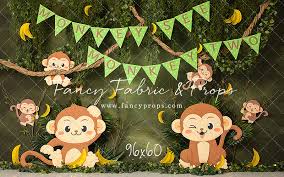monkey baby shower decorations