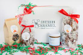 gourmet caramel gift basket