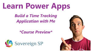 power apps build a time tracking app