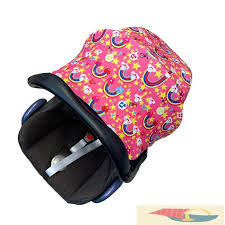 Buy Rainbow Carseat Cover Pink Baby Car