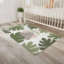jolly jungle personalized nursery area rugs