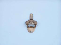 Antique Brass Wall Mounted Anchor