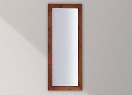 Wooden Bedroom Wall Mirror