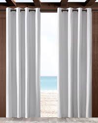 Sunbrella Outdoor Curtain With Grommets