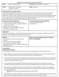 How To Design A Lesson Plan Template Backwards Design Model Lesson