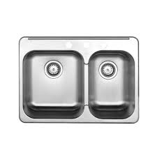 How much does a stainless steel kitchen cost. Blanco Upgrade 1 5 Bowl 3 Hole Stainless Steel Kitchen Sink Lowe S Canada