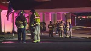 fire at funeral home in south