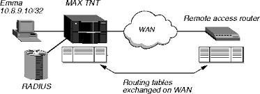 setting up ip routing for wan links