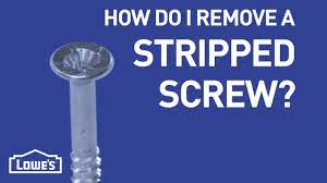 How Do I Remove A Stripped Screw? | DIY Basics - YouTube
