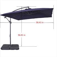 Steel Cantilever Tilt Patio Umbrella