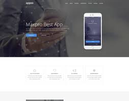 Itunes, google play) it is wise to produce a dedicated website focused on promoting that app. 24 Best Free App Landing Page Templates You Need To See Now Landingfolio