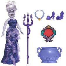 Disney Villains Ursula Fashion Doll, Accessories and Removable Clothes -  Walmart.com