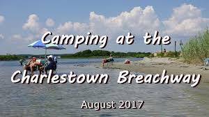 Narragansett is an adorable beachy town with great surf. Oceanfront Camping At The Charlestown Breachway Aug 2017 Youtube