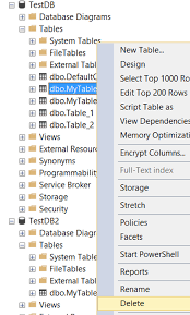 table in sql server database tutorials