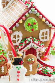 the best gingerbread house icing real