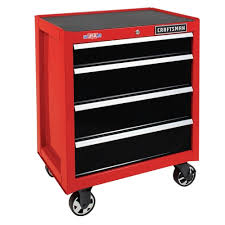 4 drawer rolling tool cabinet