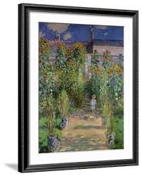 日本産 Monet Vetheuil At Garden Artist
