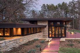 frank lloyd wright designed home with