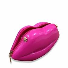 popchie shoulder lip shape sling bag