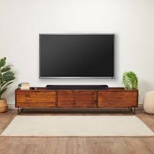 low tv cabinet 180cm wide solid