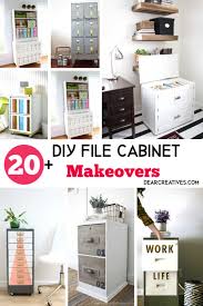 20 diy file cabinets that will inspire