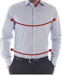 Mens Standard Shirt Size Chart Vitruvien