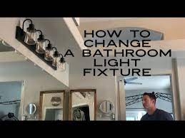 How To Change A Bathroom Light Fixture