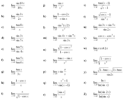 Math Exercises Math Problems Limit Of A Function