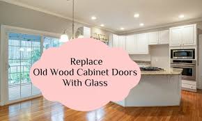 Replace Your Old Wood Cabinet Doors