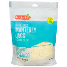 brookshire s shredded monterey jack cheese