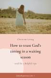 How do you trust God