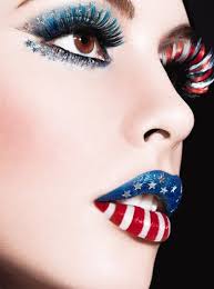 3 simple 4th of july makeup looks to