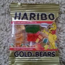 haribo gold bears minis and nutrition facts