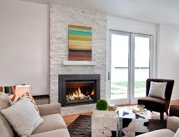 Gas Insert Fireplaces Contemporary
