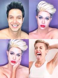makeup into female celebrities