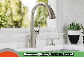 how to remove pfister kitchen faucet