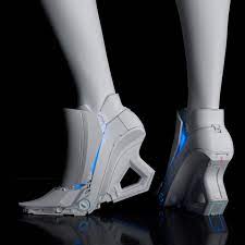 https www artstation com artwork bmyx3d futuristic shoes cyberpunk fashion sci fi fashion