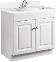 The price tag is even. Design House 597120 Wyndham Unassembled Bathroom Vanity Cabinet Without Top 8 Inch Widespread White Amazon Com