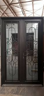 Wrought Iron Double Entry Door 61 X 96