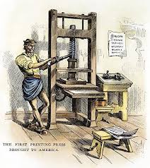 Arvind Press - A printing press is a mechanical device for applying  pressure to an inked surface resting upon a print medium (such as paper or  cloth), thereby transferring the ink. It