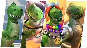rex evolution toy story you
