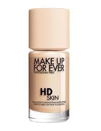 make up for ever hd skin foundation warm alabaster beige 30 ml