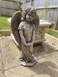 Standing Angel Stone Statue