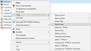 Over the years there have been updates that have allowed different version of rar files to. Tip How To Remove Or Customize 7 Zip Context Menu Right Click Menu Options Askvg